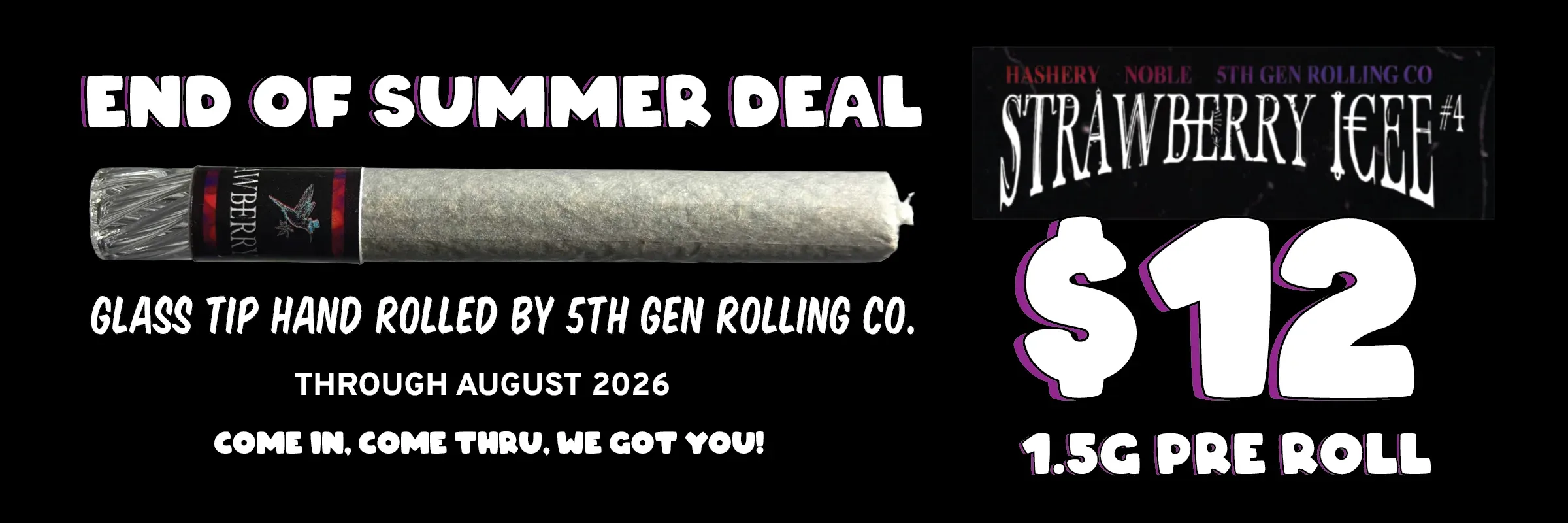 5th Gen x Noble x Hashery - End of Summer Deal (Aug)