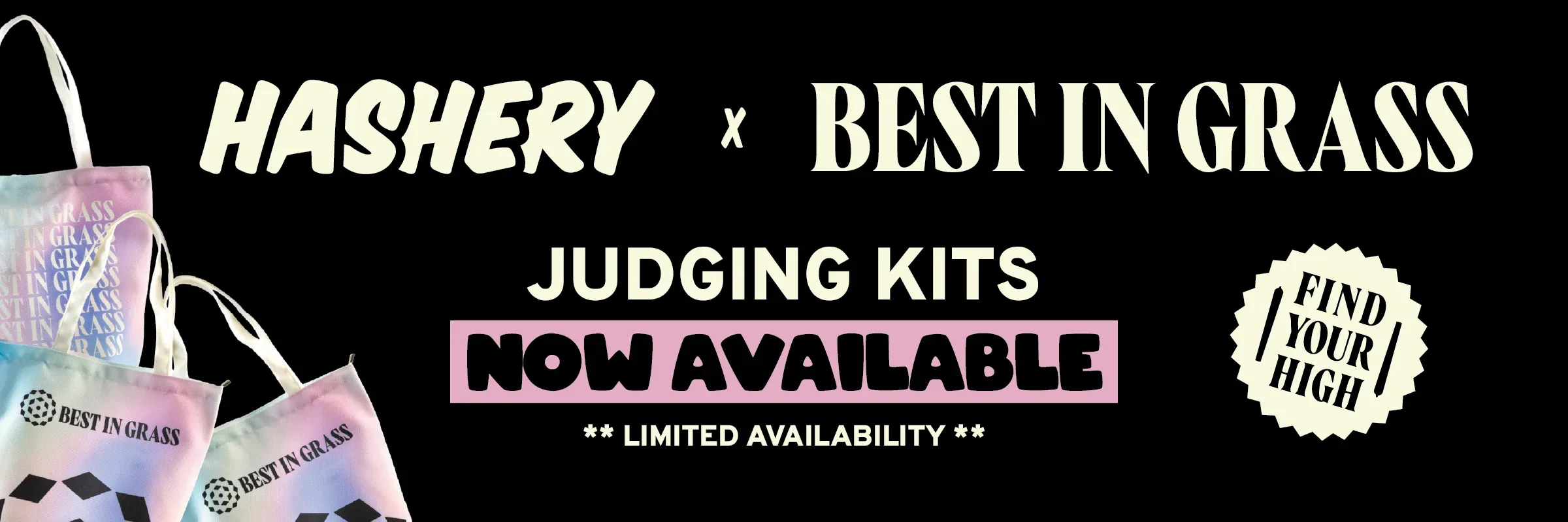 Hashery x Best in Grass - Judging Kits